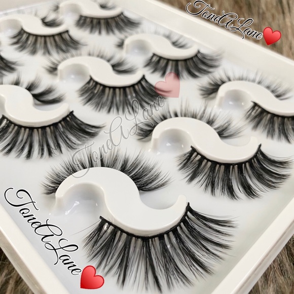 Mink Eyelashes Lashes 8d Eyelashes Lashes - Picture 2 of 3